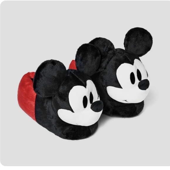 Disney Retro 100 Men's Mickey Mouse Slippers - Picture 3 of 9